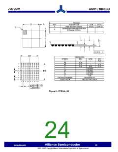 浏览型号AS91L1002U40L100CF的Datasheet PDF文件第24页