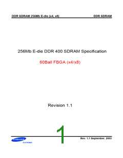 浏览型号K4H560438E-GCCC的Datasheet PDF文件第1页