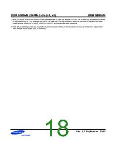 浏览型号K4H560438E-GCCC的Datasheet PDF文件第18页