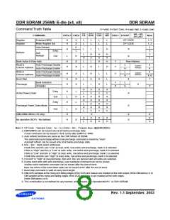 浏览型号K4H560438E-GCCC的Datasheet PDF文件第8页