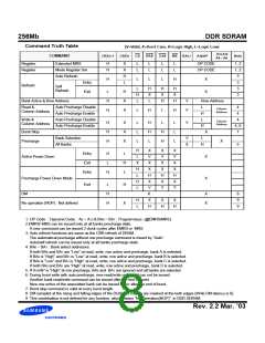 浏览型号K4H561638D-GCB0的Datasheet PDF文件第8页