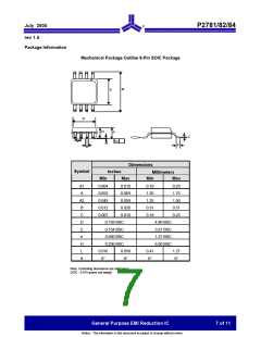 浏览型号X2782A-08TR的Datasheet PDF文件第7页
