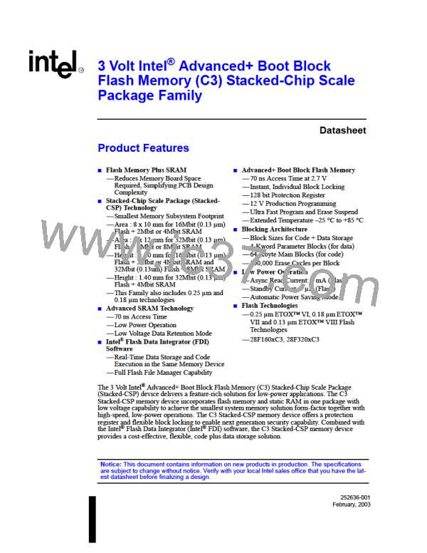 RD28F3208C3T70图片预览