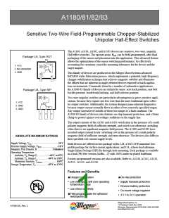 浏览型号A1183LUA的Datasheet PDF文件第1页