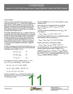 浏览型号A1183LUA的Datasheet PDF文件第11页