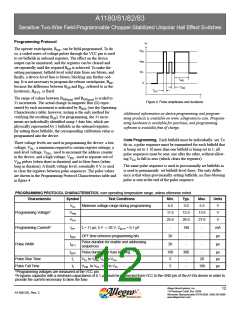 浏览型号A1183LUA的Datasheet PDF文件第12页