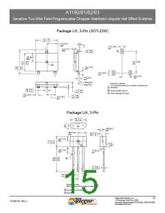 浏览型号A1183LUA的Datasheet PDF文件第15页