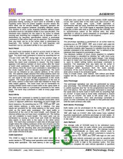 浏览型号A43E06161V-75UF的Datasheet PDF文件第13页