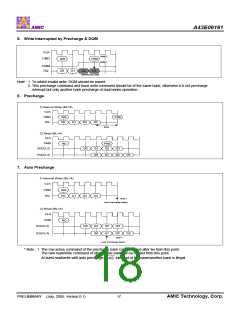 浏览型号A43E06161V-75UF的Datasheet PDF文件第18页