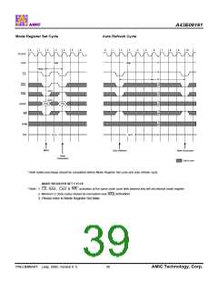 浏览型号A43E06161V-75UF的Datasheet PDF文件第39页