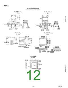 浏览型号AD843JN的Datasheet PDF文件第12页