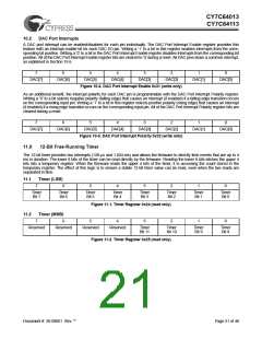 浏览型号CY7C64013-SC的Datasheet PDF文件第21页