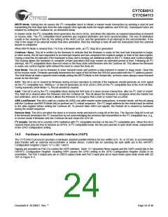 浏览型号CY7C64013-SC的Datasheet PDF文件第24页
