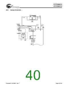 浏览型号CY7C64013-SC的Datasheet PDF文件第40页