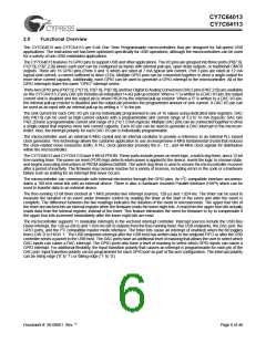 浏览型号CY7C64013-SC的Datasheet PDF文件第6页