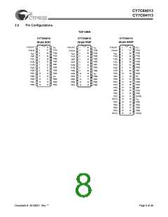 浏览型号CY7C64013-SC的Datasheet PDF文件第8页