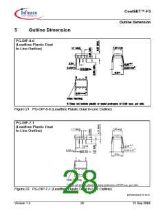 浏览型号ICE3B0365的Datasheet PDF文件第28页