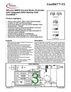 浏览型号ICE3B2065的Datasheet PDF文件第3页