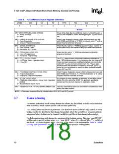 浏览型号RD28F3208C3T70的Datasheet PDF文件第18页