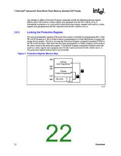 浏览型号RD28F3208C3T70的Datasheet PDF文件第22页