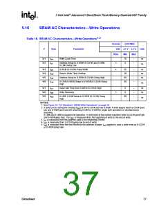浏览型号RD28F3208C3T70的Datasheet PDF文件第37页