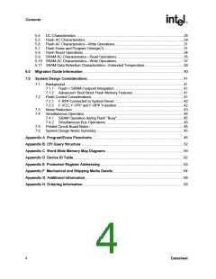 浏览型号RD28F3208C3T70的Datasheet PDF文件第4页