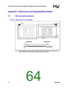 浏览型号RD28F3208C3T70的Datasheet PDF文件第64页