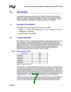 浏览型号RD28F3208C3T70的Datasheet PDF文件第7页