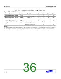 浏览型号S3C70F2的Datasheet PDF文件第36页