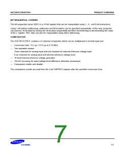 浏览型号S3C70F2的Datasheet PDF文件第7页