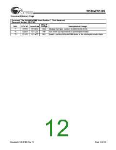 浏览型号W134SH的Datasheet PDF文件第12页