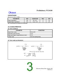 浏览型号W24100S-70L的Datasheet PDF文件第3页