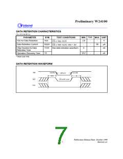 浏览型号W24100S-70L的Datasheet PDF文件第7页
