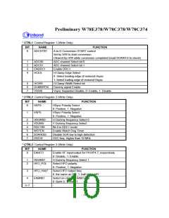 浏览型号W78C33B-40的Datasheet PDF文件第10页