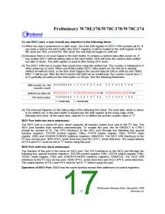 浏览型号W78C33B-40的Datasheet PDF文件第17页