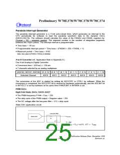 浏览型号W78C33B-40的Datasheet PDF文件第25页