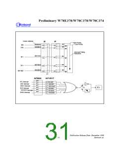 浏览型号W78C33B-40的Datasheet PDF文件第31页