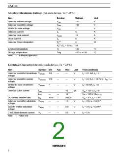 浏览型号4AC14的Datasheet PDF文件第2页