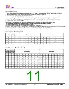 浏览型号A43E16161V-75UF的Datasheet PDF文件第11页