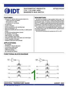 浏览型号IDTQS3VH244Q的Datasheet PDF文件第1页