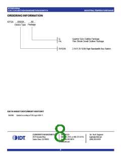 浏览型号IDTQS3VH244Q的Datasheet PDF文件第8页