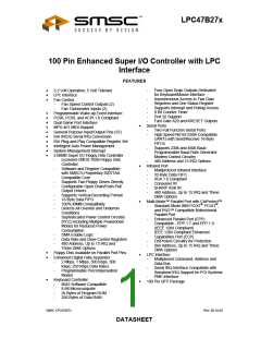 浏览型号LPC47B27X的Datasheet PDF文件第1页