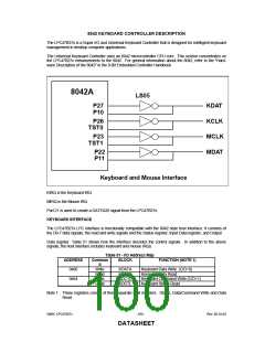 浏览型号LPC47B27X的Datasheet PDF文件第100页
