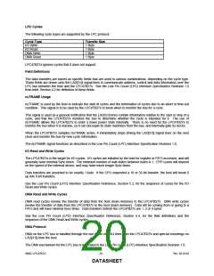 浏览型号LPC47B27X的Datasheet PDF文件第20页