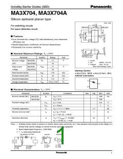 浏览型号MA3X704A的Datasheet PDF文件第1页