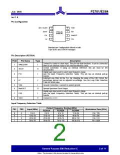 浏览型号P2784AG-08SR的Datasheet PDF文件第2页