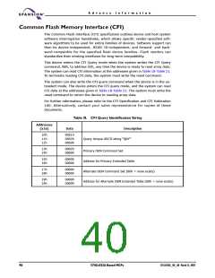 浏览型号S71GL064A80BAI0F3的Datasheet PDF文件第40页