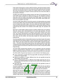 浏览型号S71GL064A80BAI0F3的Datasheet PDF文件第47页