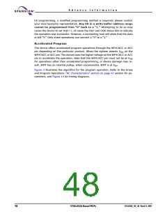 浏览型号S71GL064A80BAI0F3的Datasheet PDF文件第48页