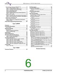 浏览型号S71GL064A80BAI0F3的Datasheet PDF文件第6页